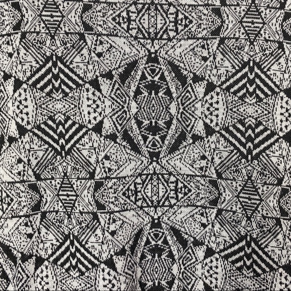 LuLaRoe | Amelia Gray and Black Aztec Print Dress - Picture 3 of 6